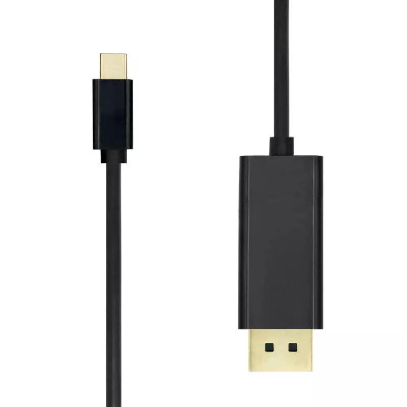 Videokabel-Adapter ProXtend USBC-DP-0005 0,5m USB Type-C DisplayPort Schwarz
