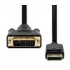 DisplayPort auf DVI-D Kabel ProXtend DP1.2-DVI241-003 3M