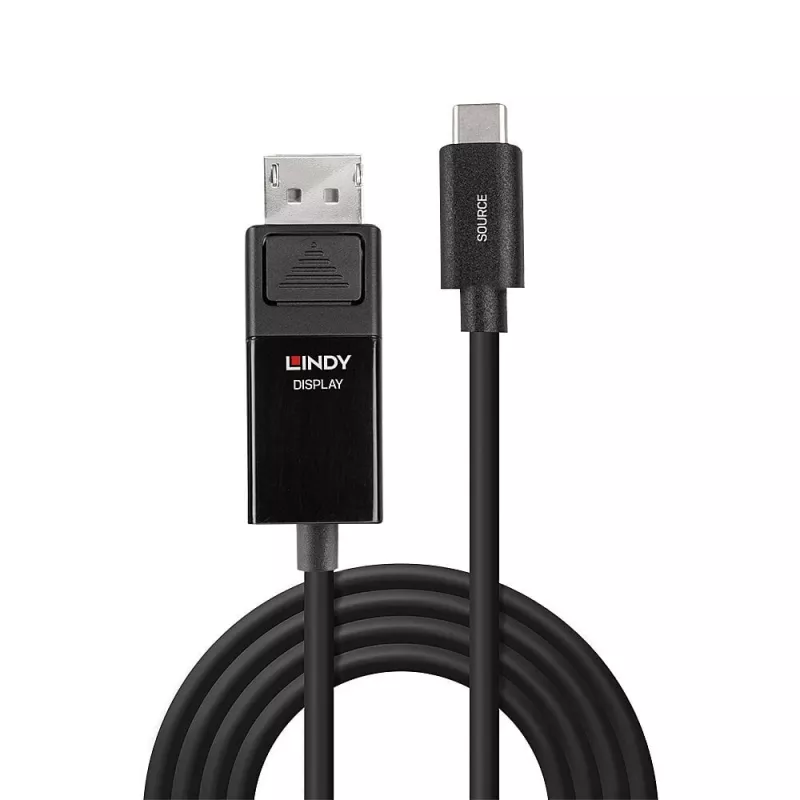 Lindy 1m USB Typ-C auf DP 8K60 Adapterkabel
