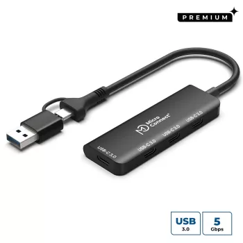 Microconnect UC0070-5G-USB-C-4IN1-C Interface-Hub
