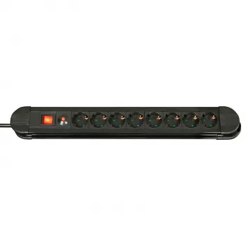 Lindy 73104 Stromverteiler 8 AC-Ausgang(s) Innenbereich Schwarz