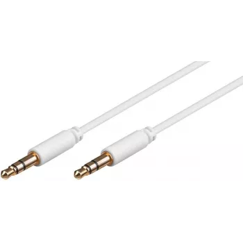 Microconnect AUDLL3W Audiokabel 3 m 3,5 mm Weiß