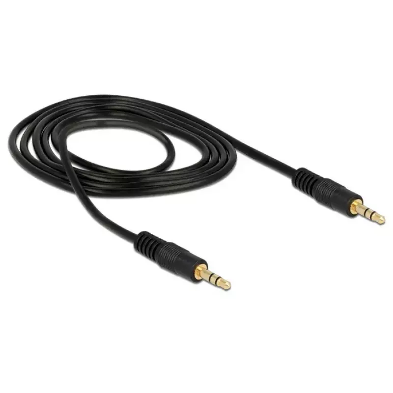 DeLOCK Audiokabel 1 m 3,5 mm Stecker/Stecker