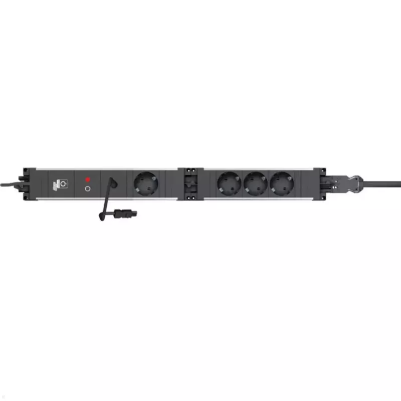 Bachmann STEP BASE 4-fach Steckdosenleiste mit GST18 4 AC-Ausgänge 250V 16A