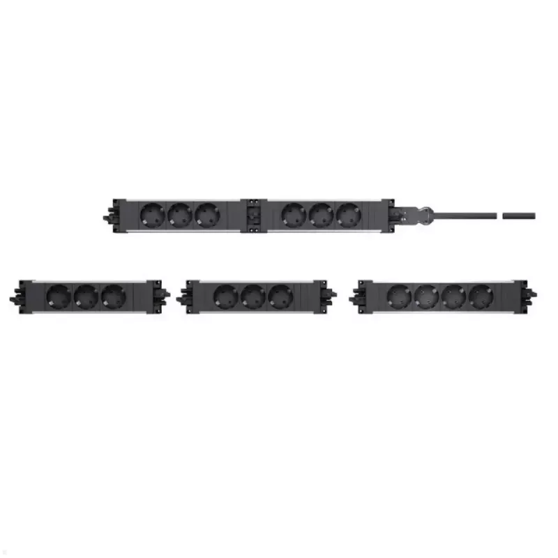 Bachmann STEP BASE 4-fach Steckdosenleiste mit GST18 4 AC-Ausgänge 250V 16A