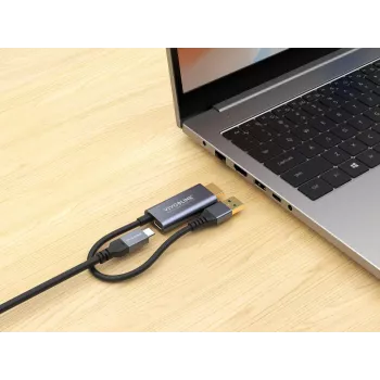 Adapter VivoLink HDMI & USB-A to USB-C PROADHDMI 4K-Auflösung kompatibel