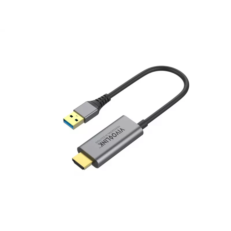 Adapter VivoLink HDMI & USB-A to USB-C PROADHDMI 4K-Auflösung kompatibel