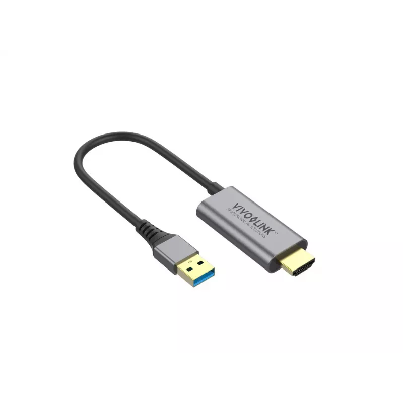 Adapter VivoLink HDMI & USB-A to USB-C PROADHDMI 4K-Auflösung kompatibel