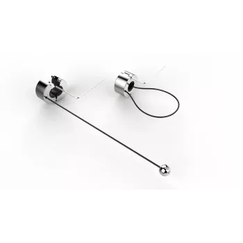 Kabelschloss Vivolink PROADRING-S-WIRE Schwarz Stahl Sechskantschlüssel 20 g