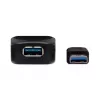 Manhattan USB-A-auf-USB-A-Verlängerungskabel, 5 m, Stecker auf Buchse, Aktiv, 5 Gbit/s (USB 3.2 Gen1, auch bekannt als USB 3.0), integrierter Repeater, SuperSpeed USB, Schwarz, drei Jahre Garantie, entspricht USB2AAEXT5M.