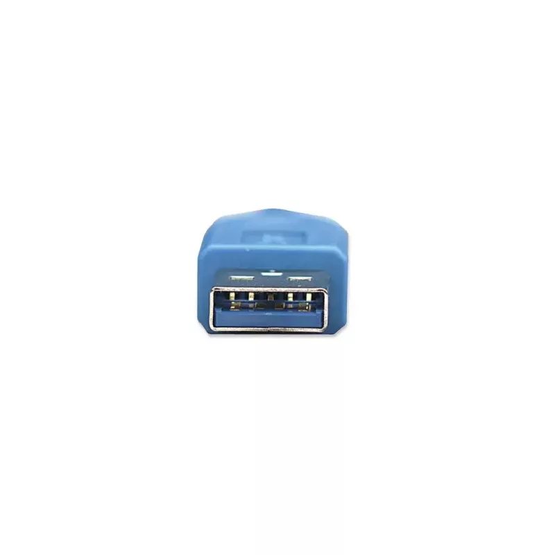 USB-A auf USB-A Verlängerungskabel Manhattan 2 m Stecker auf Buchse Blau