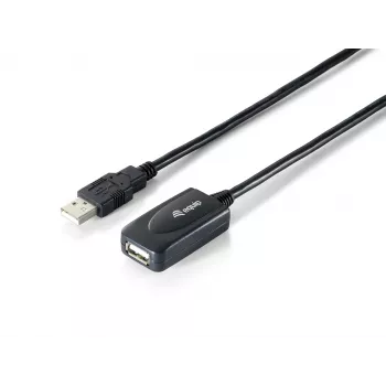 Equip USB 2.0 Typ A aktives Verlängerungskabel Stecker auf Buchse, 5m
