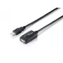 Equip USB 2.0 Typ A aktives Verlängerungskabel Stecker auf Buchse, 5m