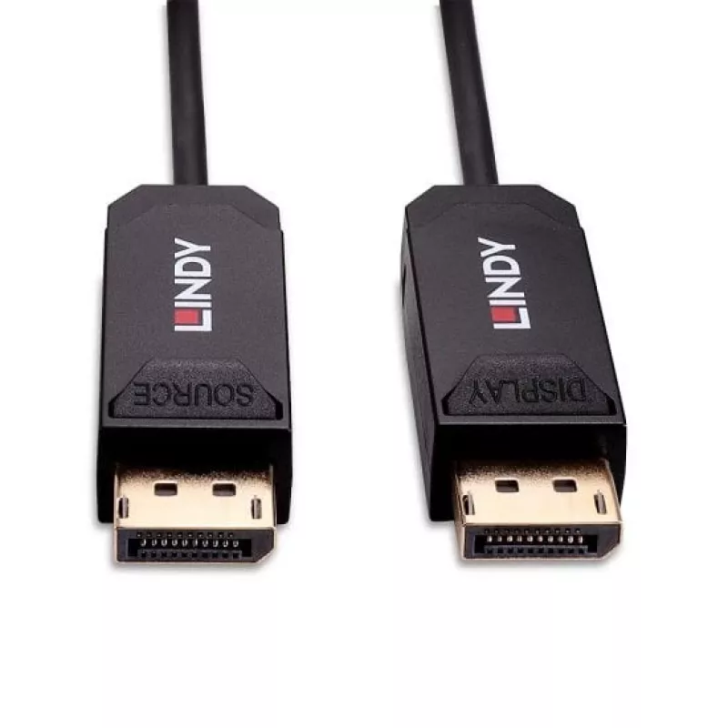 Lindy 40m Fibre Optic Hybrid DP 2.0 UBHR10 Kabel