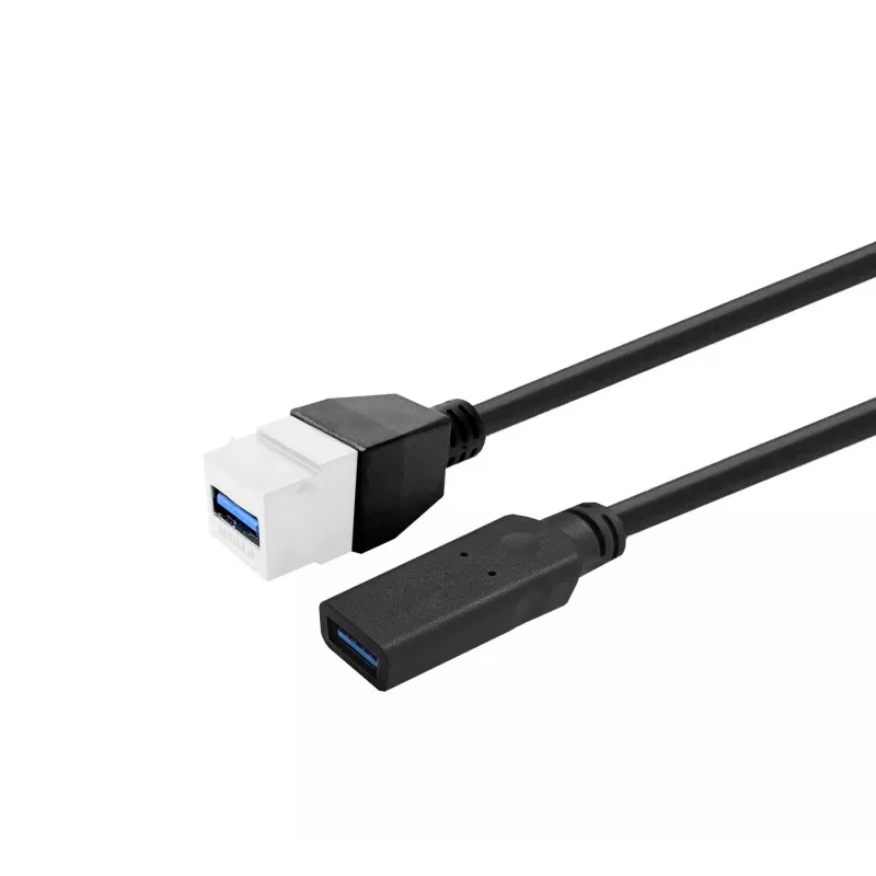 VivoLink USB 3.0 Type-A auf Type-A Datenkabel PROKEYUSB3AFF0 2W, USB 3.0