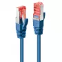 Netzwerkkabel Lindy RJ45/RJ45 CAT6 10m RJ-45 S/FTP Blau