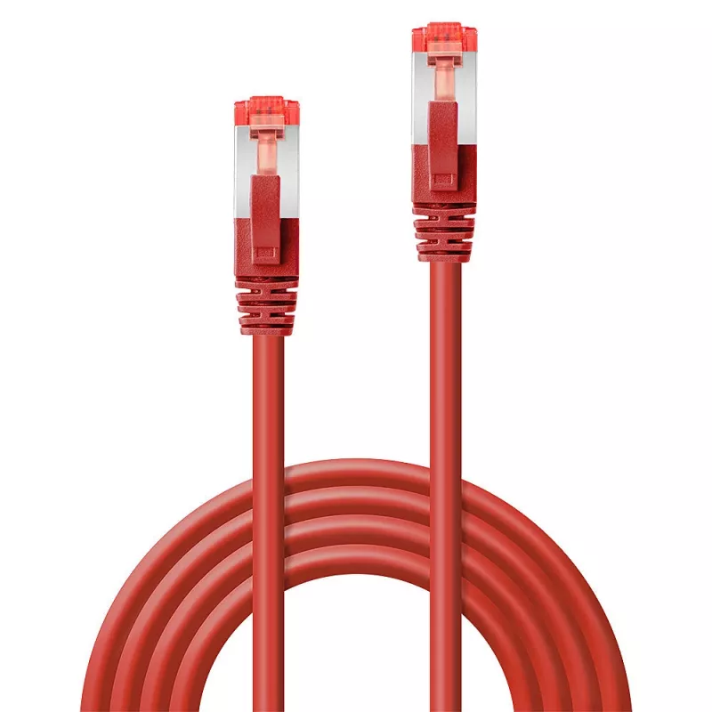 Lindy 47734 Netzwerkkabel Rot 2 m Cat6 S/FTP (S-STP)