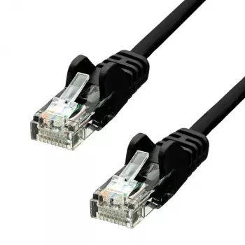 Netzwerkkabel ProXtend CAT5e U/UTP CCA PVC Schwarz 0,25 m