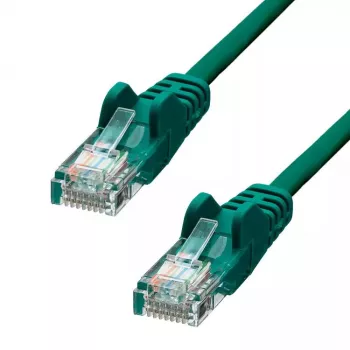 Netzwerkkabel ProXtend CAT5e U/UTP CCA PVC Grün 0,25 m