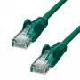 Netzwerkkabel ProXtend CAT5e U/UTP CCA PVC Grün 0,25 m