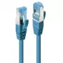 Lindy 47147 Netzwerkkabel Blau 1 m Cat6a S/FTP (S-STP)
