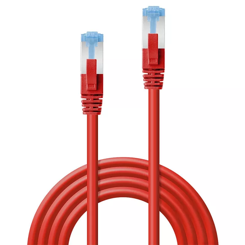 Lindy 47161 Netzwerkkabel Rot 0,5 m Cat6a S/FTP (S-STP)