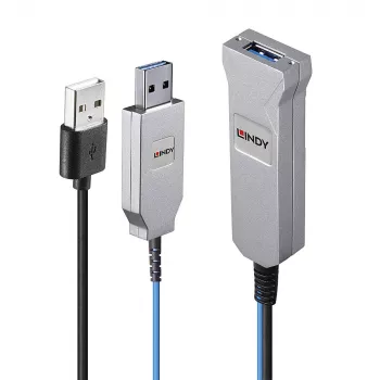 Lindy 30m Glasfaser-USB-3.0-Kabel