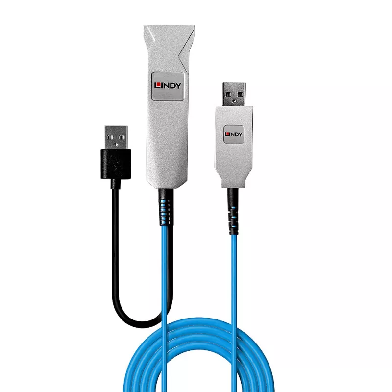 Lindy 30m Glasfaser-USB-3.0-Kabel