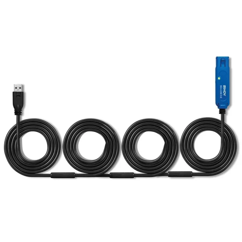 Lindy 30m USB 3.0 Active Extension Pro USB A auf USB A 5 Gbit/s