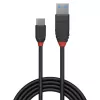 Lindy 36914 USB-Kabel USB 3.2 Gen 1 (3.1 Gen 1) 0,15 m USB C USB A Schwarz