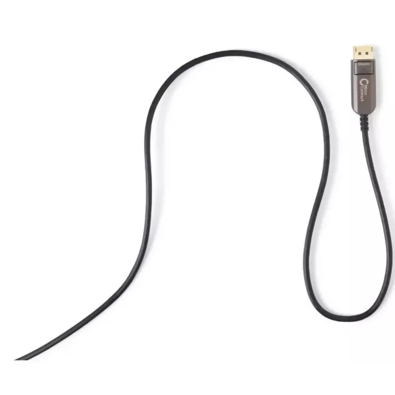 Microconnect DP-MMG-5000MBV1.4OP DisplayPort-Kabel 50 m Schwarz