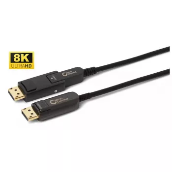 Microconnect DP-MMG-5000MBV1.4OP DisplayPort-Kabel 50 m Schwarz