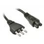 Lindy 2m, CEI23-16-VII - IEC 320 C5 Schwarz C5-Kupplung