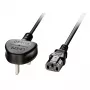Lindy 5m UK 3-Pin-Stecker auf IEC C13 Netzkabel, Schwarz, 5 m, C13-Kupplung