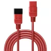 Lindy 3m IEC C19 auf C20 Verlängerungskabel, Rot