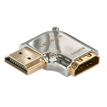 Lindy CROMO HDMI-Mann zu HDMI-Weiblich 90-Grad-Winkeladapter - Rechts