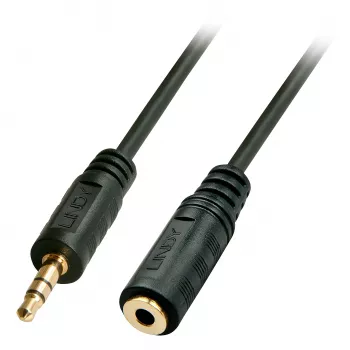 Lindy 10m Premium Audio 3,5mm Klinken-Verlängerungskabel