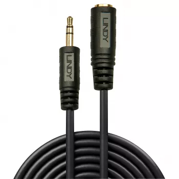 Lindy 10m Premium Audio 3,5mm Klinken-Verlängerungskabel
