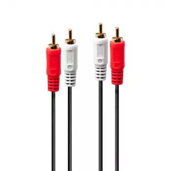 Lindy Audio-Kabel 2x Cinch, Stereo / 3 m