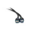 C2G 0,9 m Performance Series Ultra Flexible High Speed HDMI-Kabel 4K 60Hz In-Wall