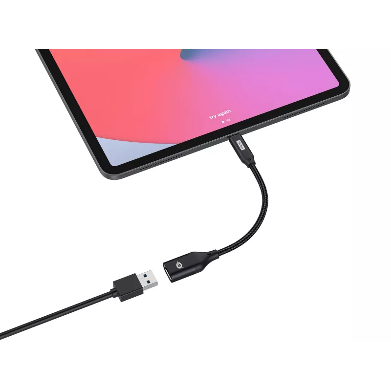 Conceptronic ABBY18B USB 3.2 Gen 2 auf USB-A OTG Adapter