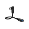Conceptronic ABBY19B USB 3.2 Gen 2 90°-abgewinkelt auf USB-A OTG-Adapter