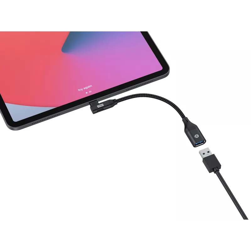 Conceptronic ABBY19B USB 3.2 Gen 2 90°-abgewinkelt auf USB-A OTG-Adapter