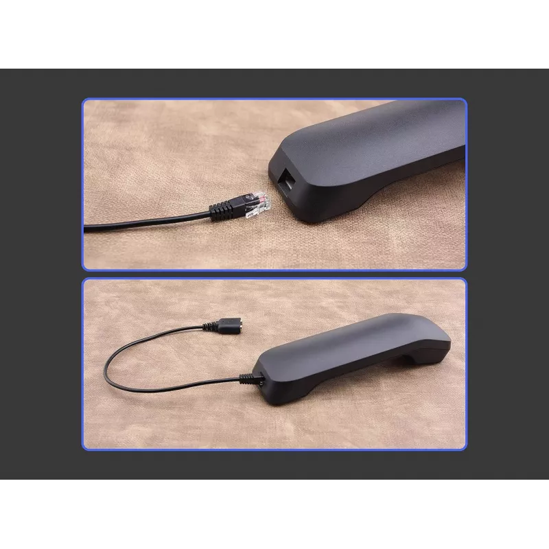 Equip RJ9 auf 3,5mm Headset Audio Adapter Schwarz 0,25m