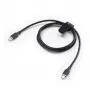 USB-C auf USB-C Kabel Mophie 3 m Schwarz Geflochten