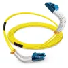 Lanview LVO231409-FLEX InfiniBand-/Glasfaserkabel 5 m LC LC/LC Gelb
