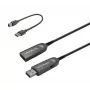Vivolink PROUSB3AAF20 USB-Kabel USB 3.2 Gen 1 (3.1 Gen 1) 20 m USB A Schwarz