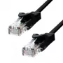 Ethernet-Kabel ProXtend CAT5e RJ-45 0,3m Schwarz