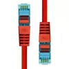 ProXtend CAT6A RJ-45 S/FTP 0,75m Rot Ethernet-Kabel