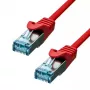 ProXtend CAT6A RJ-45 S/FTP 0,75m Rot Ethernet-Kabel
